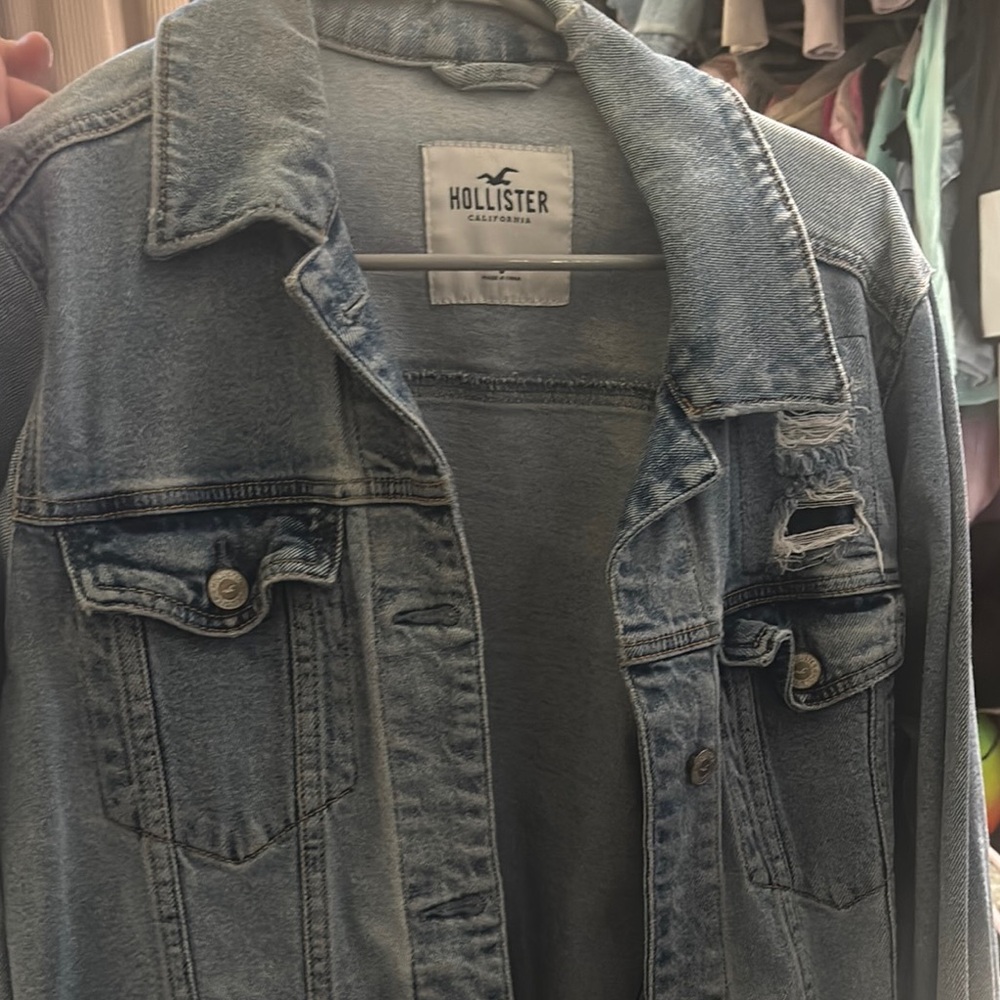 Hollister Vintage Blue Denim Jacket